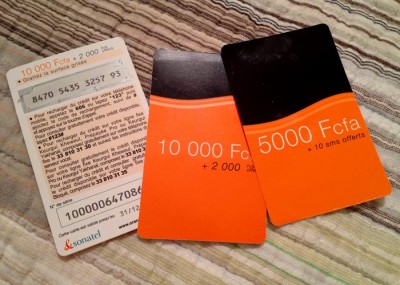 Orange prepaid cards