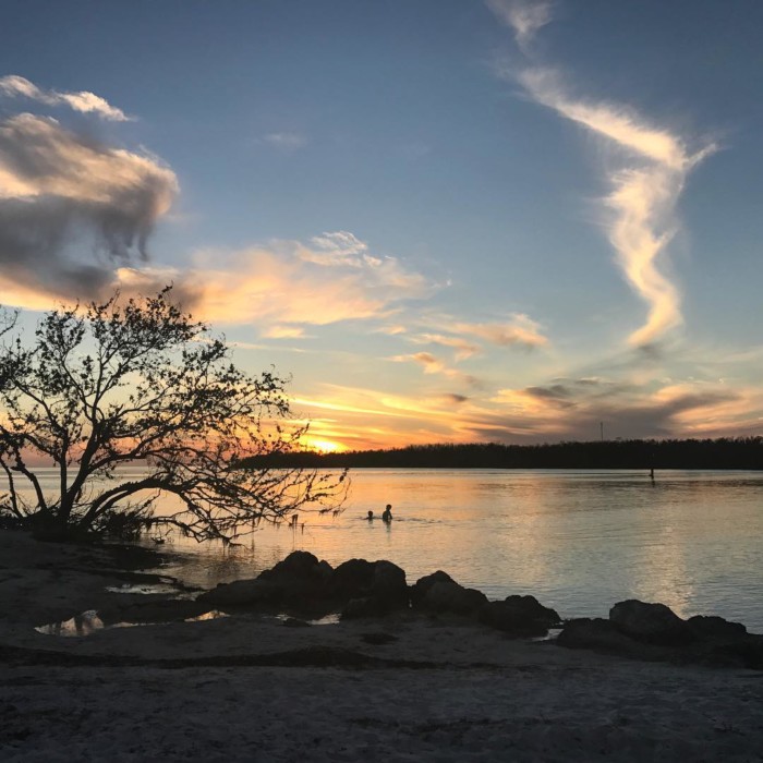 sombrero beach views in Marathon Florida