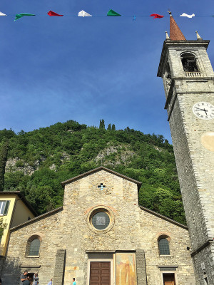 Church of San Giorgio in Varenna, Italy