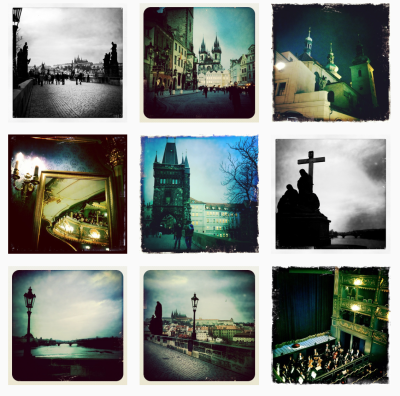 Prague Czech Republic in 9 squares