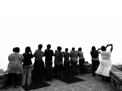 The heART of a Woman Project Mobile Photographers on Table Mountain #thoawSA